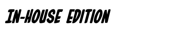 In-House Edition font preview