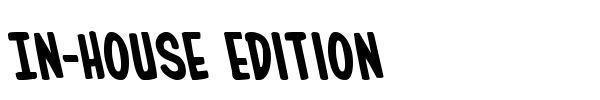 In-House Edition font preview
