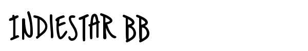 IndieStar BB font