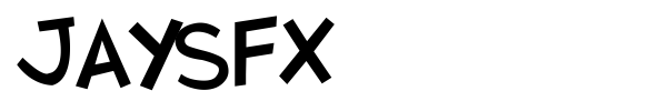 JaysFX font preview