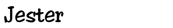 Jester font