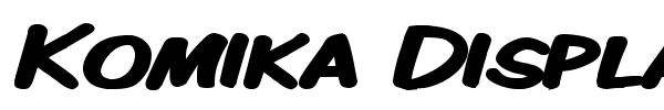 Komika Display font preview