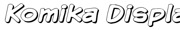 Komika Display font preview