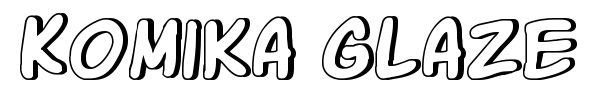 Komika Glaze font