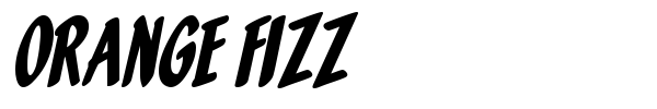 Orange Fizz font
