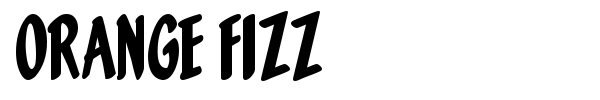 Orange Fizz font preview