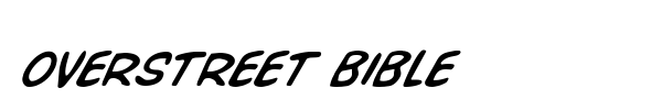 Overstreet Bible font