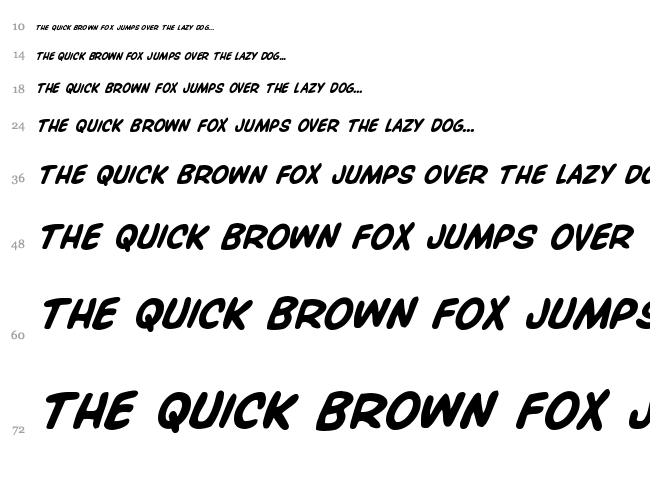 Overstreet Bible font waterfall