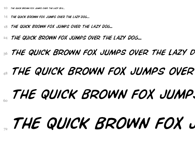 Overstreet Bible font waterfall