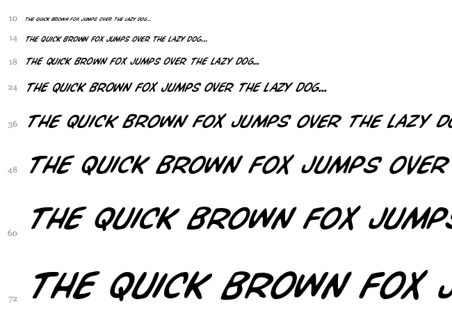 Overstreet Bible font waterfall