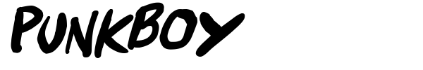 Punkboy font