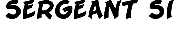 Sergeant Sixpack font