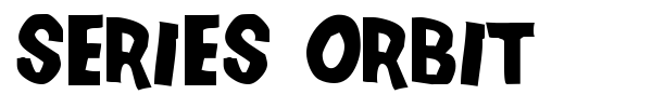 Series Orbit font