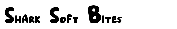 Shark Soft Bites font