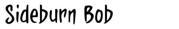 Sideburn Bob font