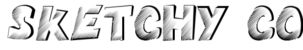 Sketchy Comic font