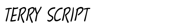Terry Script font