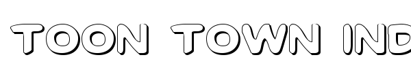 Toon Town Industrial font preview