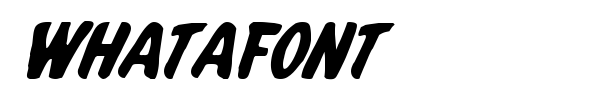 Whatafont font preview