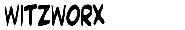 Witzworx font