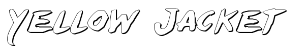 Yellow Jacket font