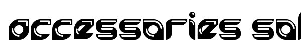 Accessories Soft font