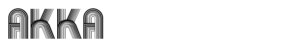 Akka font