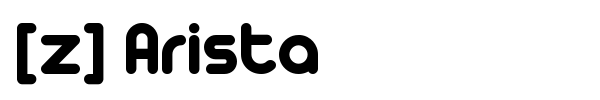 [z] Arista font