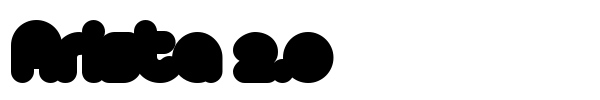 Arista 2.0 font