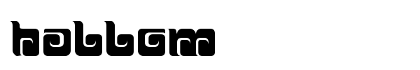 Ballom font