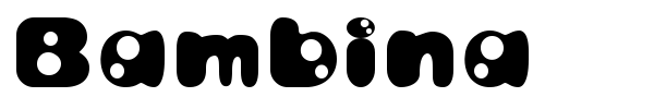 Bambina font