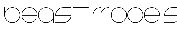 Beast Mode Suite font