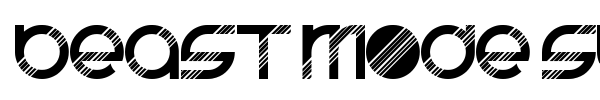 Beast Mode Suite font preview