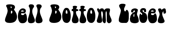 Bell Bottom Laser font