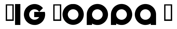 Big Poppa E font
