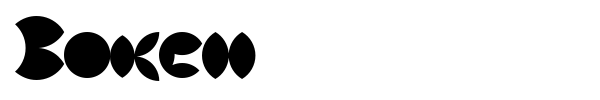 Bokeh font