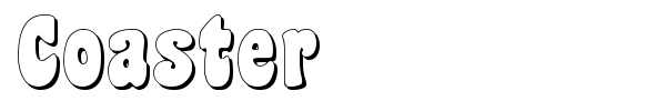 Coaster font