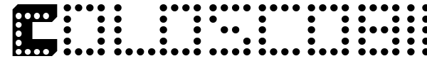 Coloscobik font