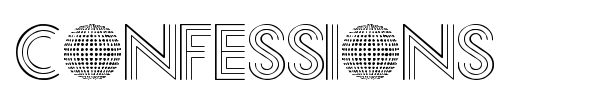 Confessions font