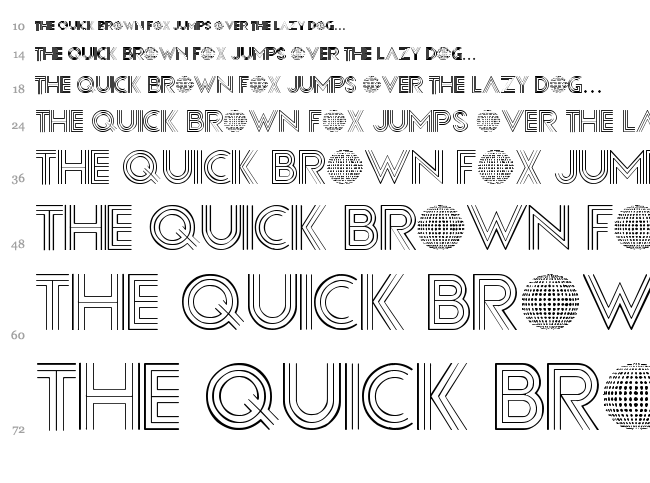 Confessions font waterfall