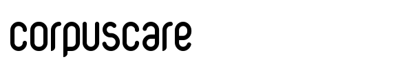 CorpusCare font preview