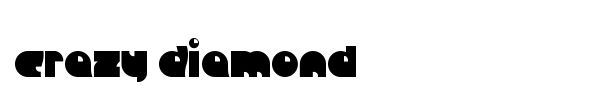 Crazy Diamond font
