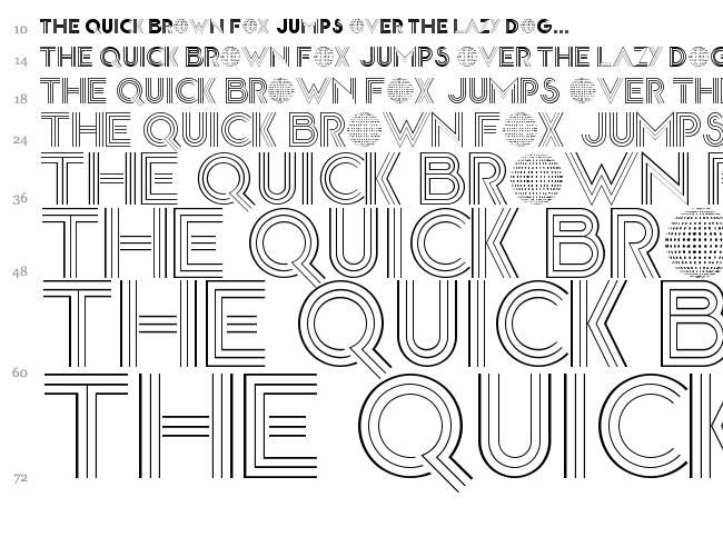 Disco Diva font waterfall