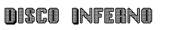 Disco Inferno font