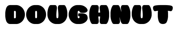 Doughnut Monster G font