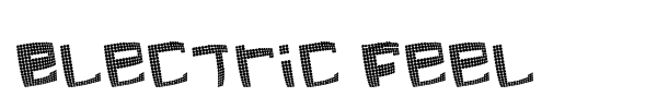 Electric Feel font