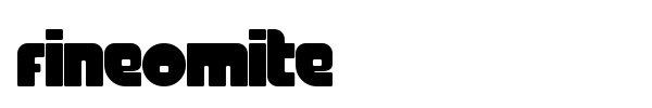 FineOMite font