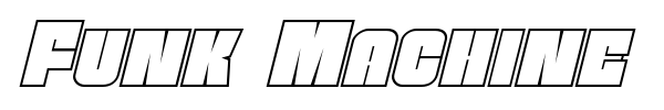 Funk Machine font