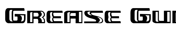 Grease Gun font preview