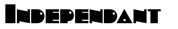 Independant font